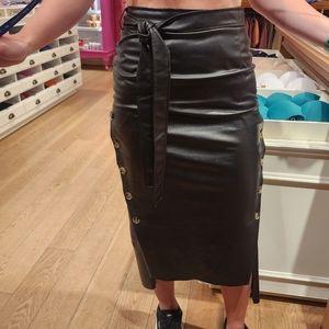 ISO: SheIn leather pencil skirt